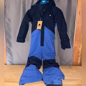 Burton Navy and Black kids snow suit NEW